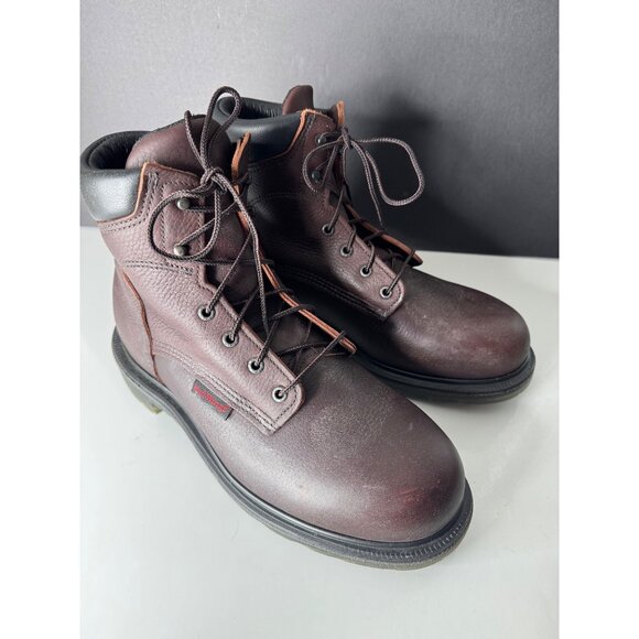 Red Wing Supersole 2.0 Mens 6-inch boot Size Brown 9.5 10 Mismatched $269 [jb] - Picture 6 of 11